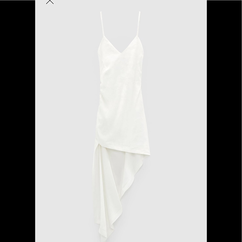 Zara’s white dress
